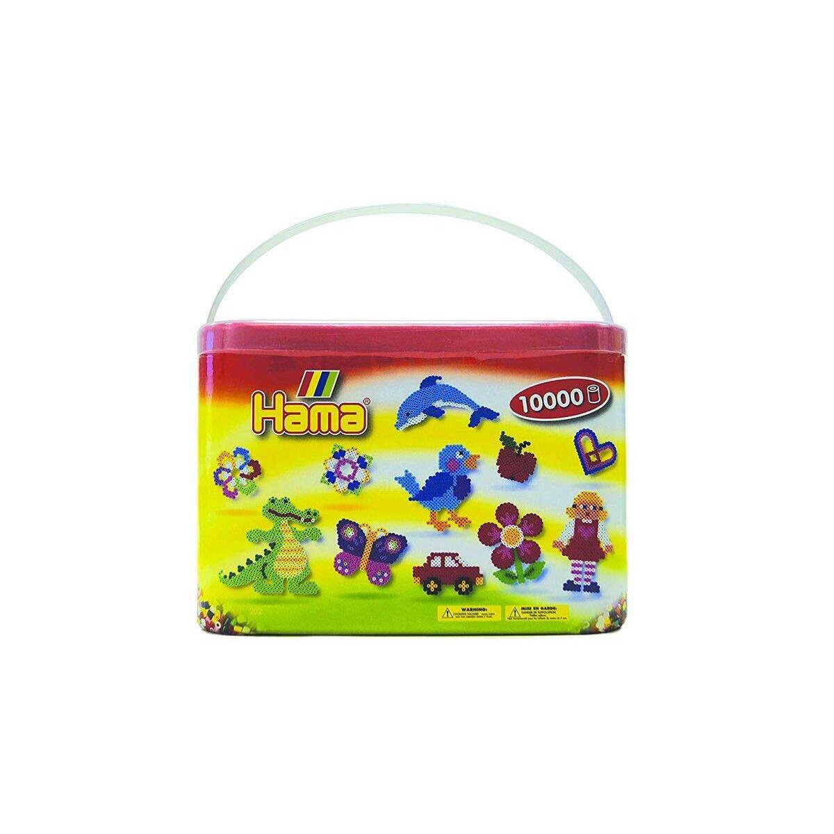 Hama Bügelperlen Midi Volltonmix, 10.000 Stück