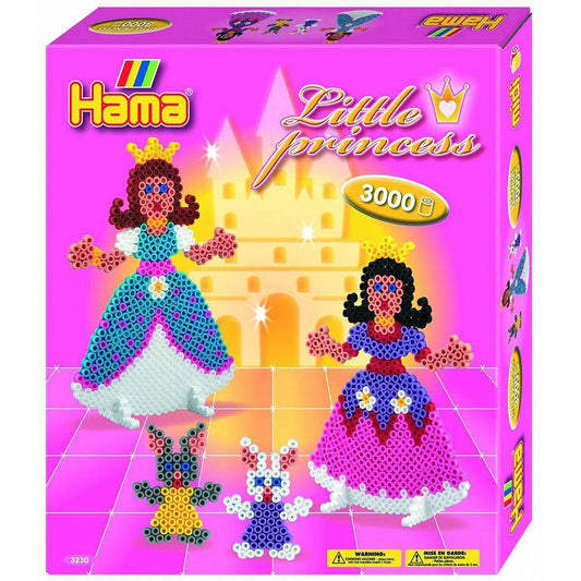 Hama Bügelperlen Geschenkpackung kleine Prinzessin, 3000 Perlen