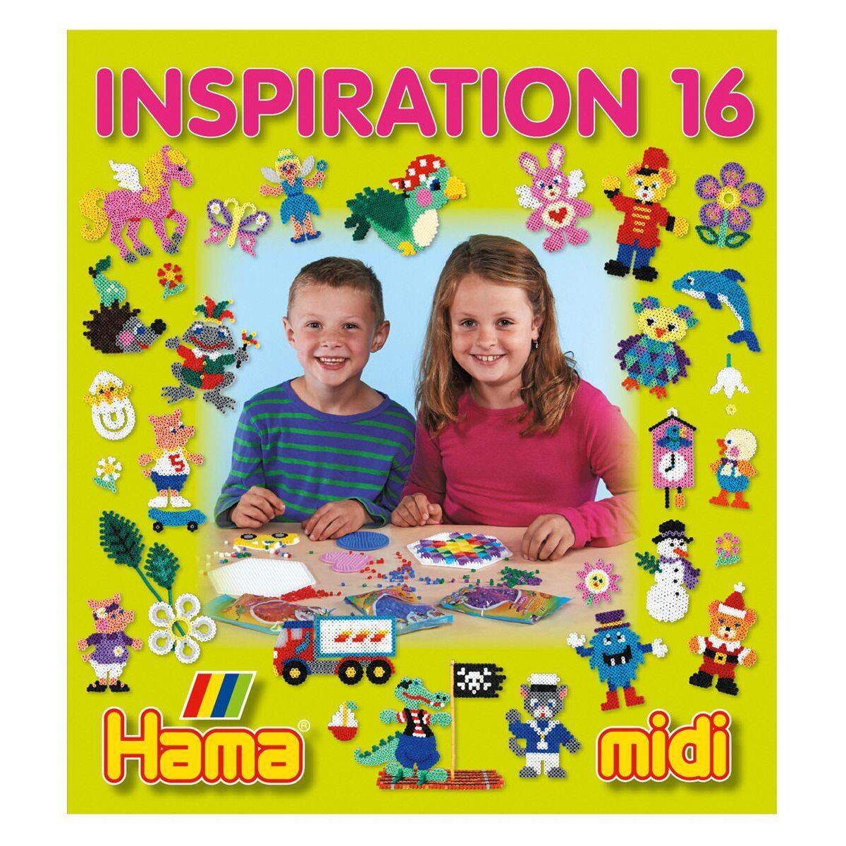 Hama Bügelperlen Heft Inspiration Nr. 16, für Bügelperlen Midi