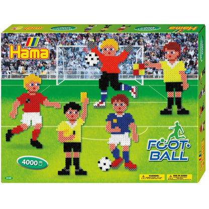 Hama Bügelperlen Midi Geschenkpackung Fußball mit 4000 Perlen