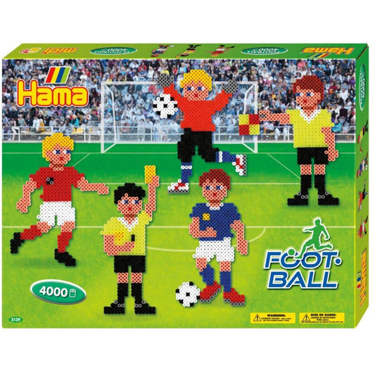 Hama Bügelperlen Midi Geschenkpackung Fußball mit 4000 Perlen