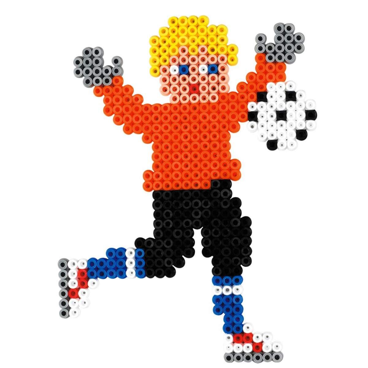 Hama Bügelperlen Midi Geschenkpackung Fußball mit 4000 Perlen