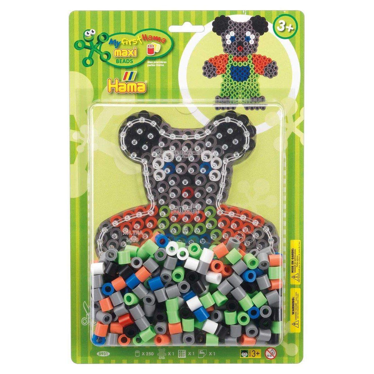 Hama Bügelperlen Teddybär Maxi Perlen
