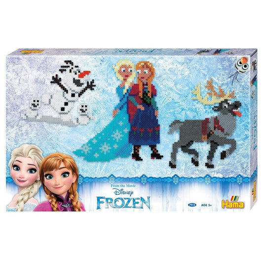Hama Geschenkpackung Frozen, ca. 6000 Bügelperlen und 3 Stiftplatten
