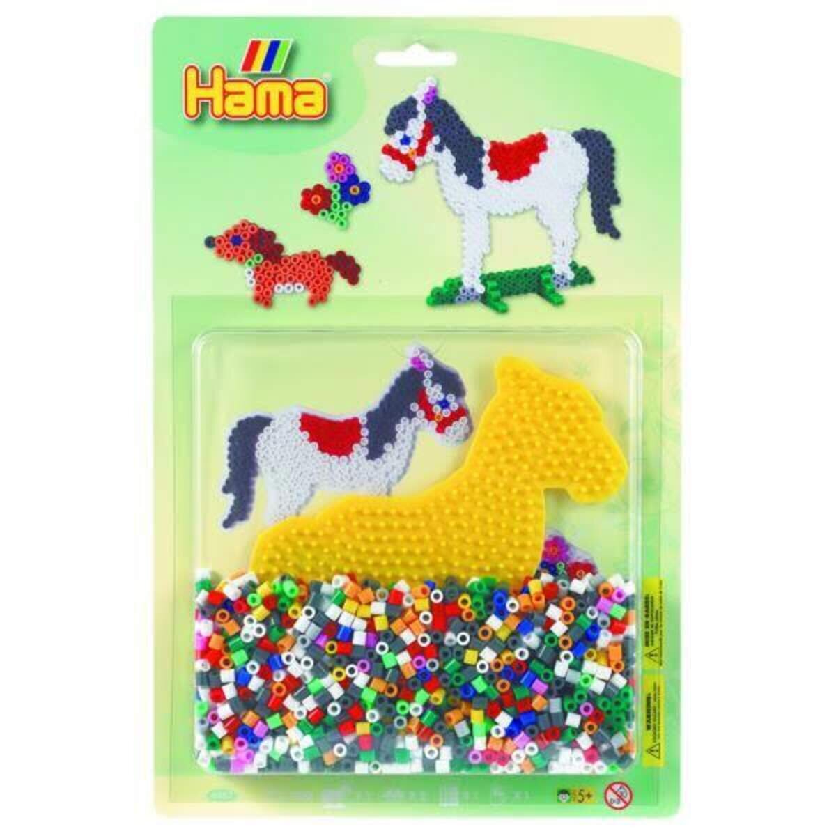 Hama Bügelperlen Große Blisterpackung Pferd