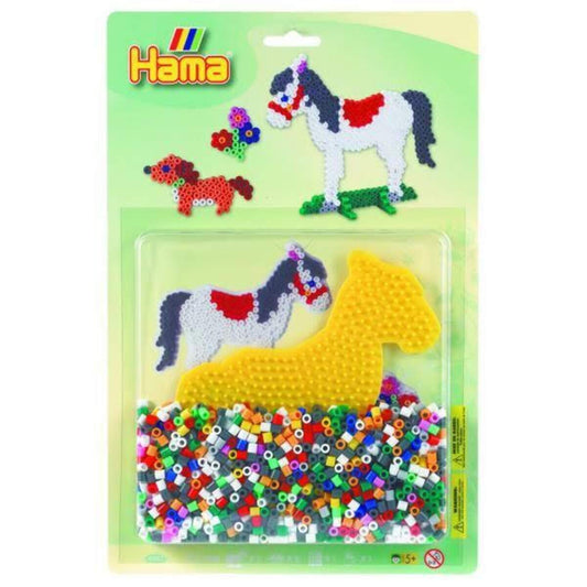 Hama Bügelperlen Große Blisterpackung Pferd