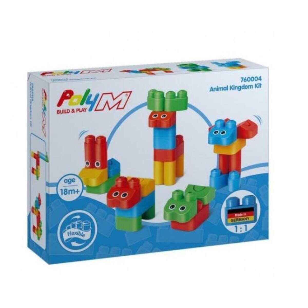 Hape PolyM Bausteine Königreich der Tiere