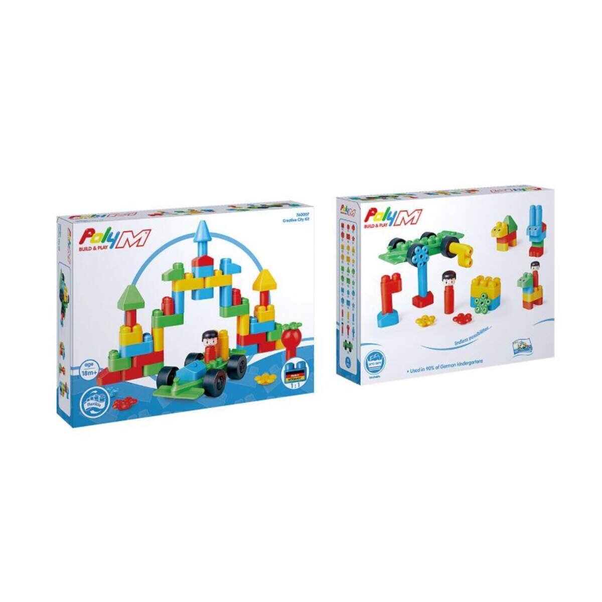 Hape PolyM Bausteine Kreative Stadt
