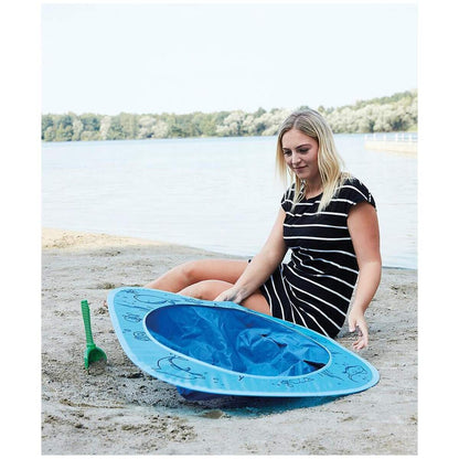 Happy People Pop-Up Strand Sandkasten Pool ca. 80 x 80 cm