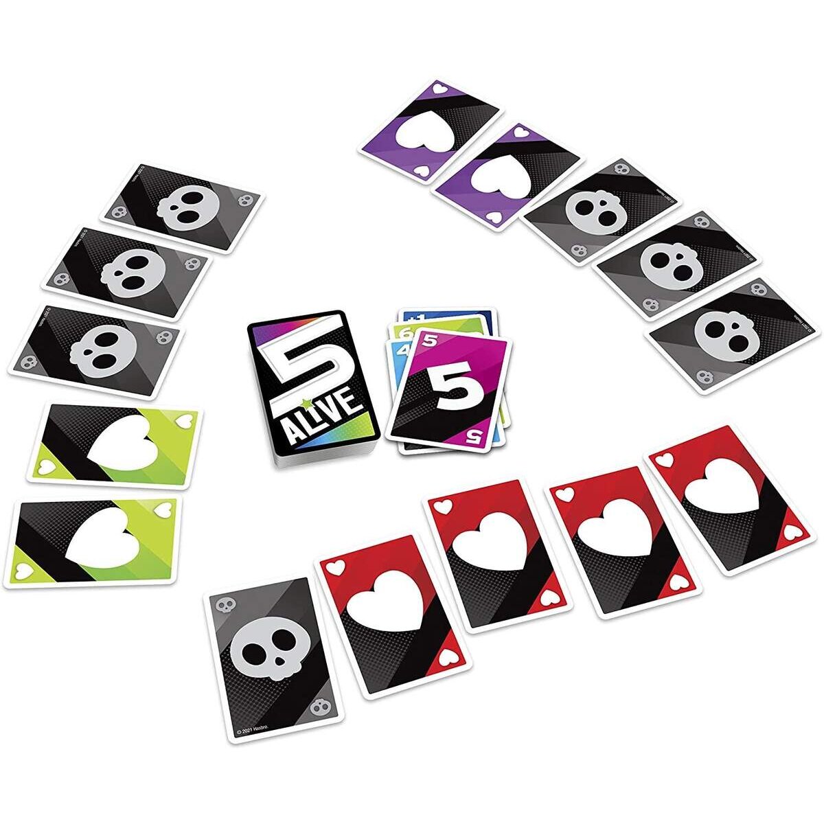 Hasbro 5 Alive Kartenspiel