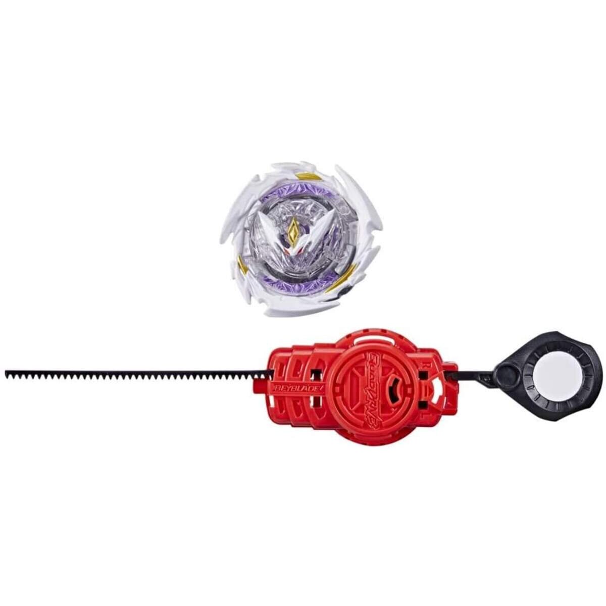 Hasbro Beyblade Burst QuadDrive, Starter Pack mit Kreisel Zerstörung Belfyre B7 und Starter
