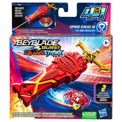 Hasbro Beyblade Burst QuadStrike Xcalius Power Speed Starter Pack