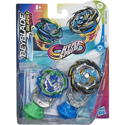 Hasbro Beyblade Burst Rise Hypershpere Rock Dragon D5 und Ogre O5