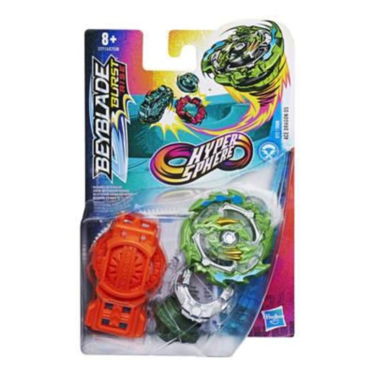 Hasbro Beyblade Burst Rise Hypersphere Starter Pack, 1 Packung, 4-fach sortiert