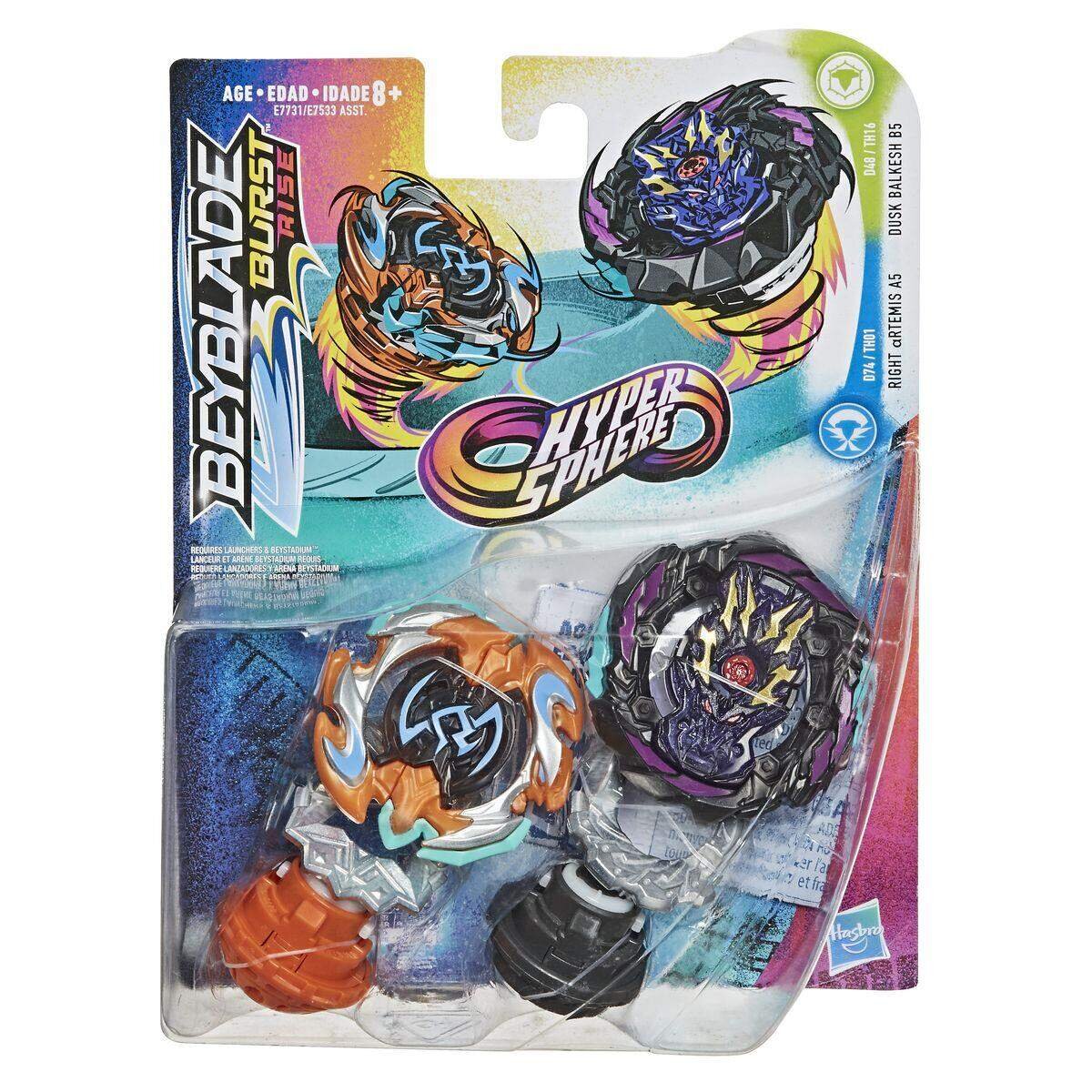 Hasbro Beyblade Burst Rise Hypersphere Dual Pack, 1 Packung, sortiert