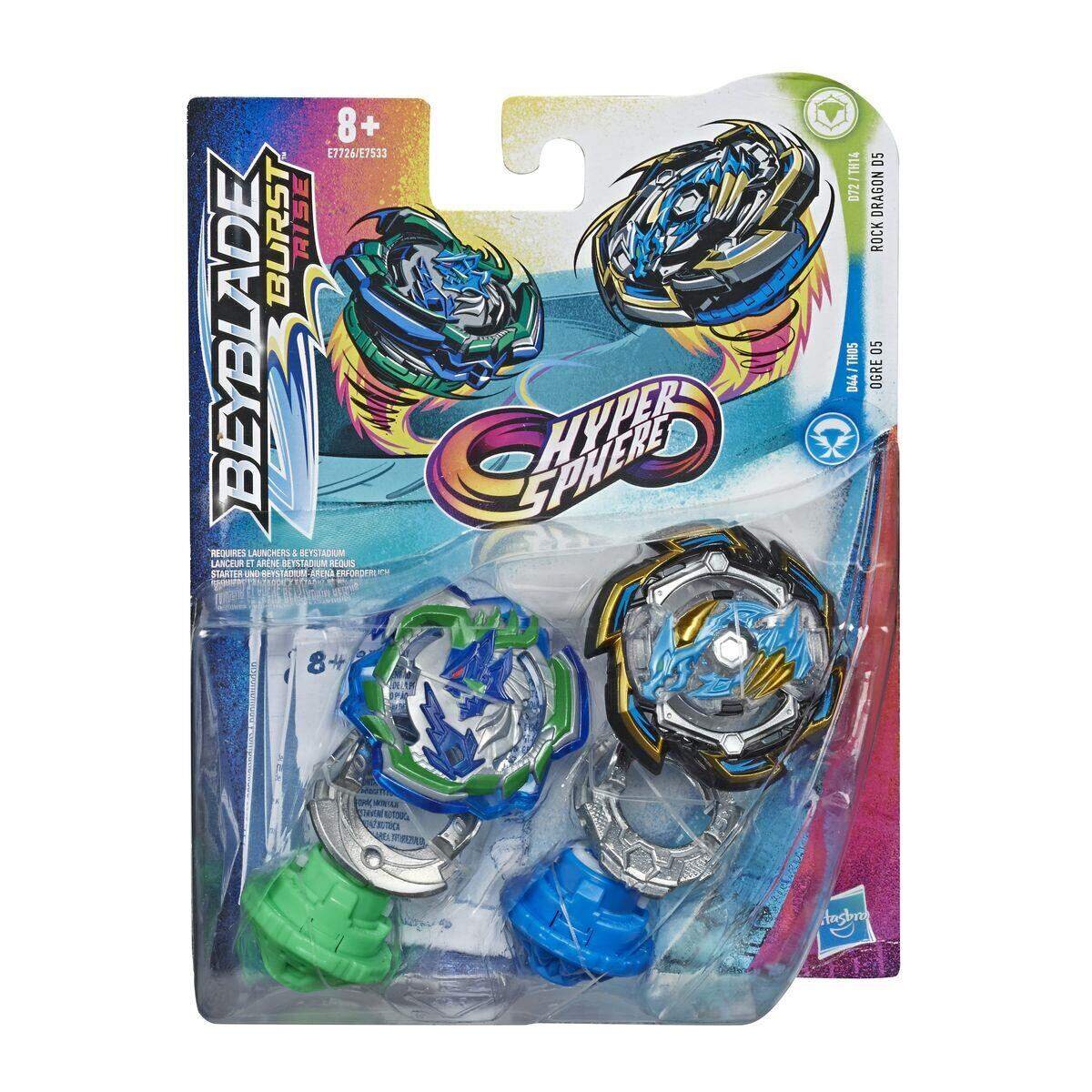 Hasbro Beyblade Burst Rise Hypersphere Dual Pack, 1 Packung, sortiert