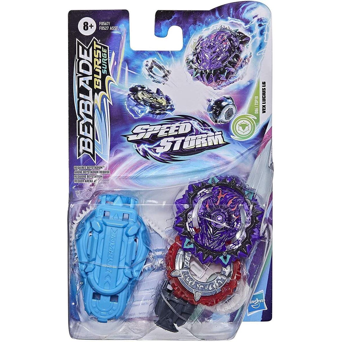 Hasbro Beyblade Burst Surge Speedstorm Vex Lucius L6