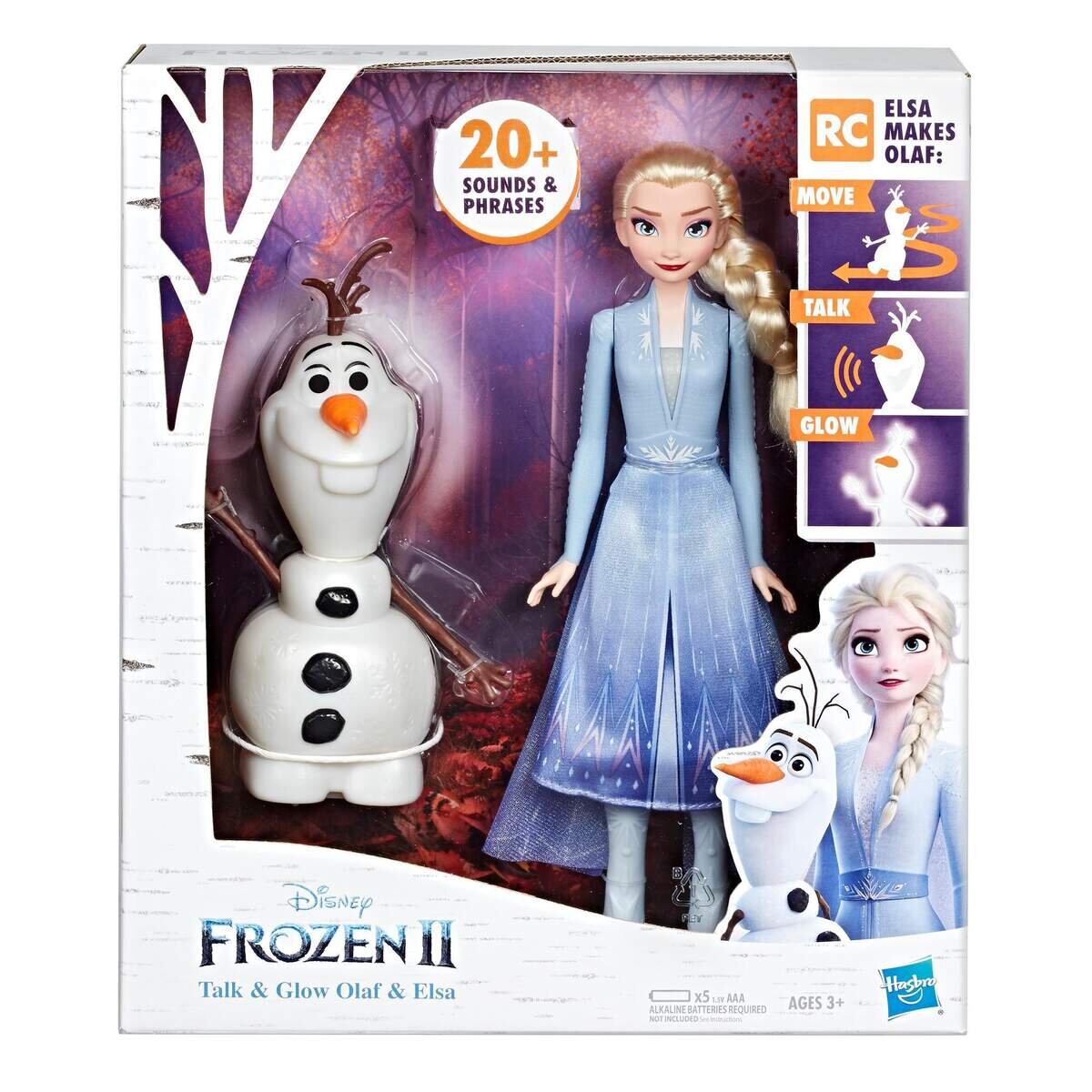 Hasbro Die Eiskönigin 2 Magischer Spielspaß mit Elsa & Olaf, mit Sound