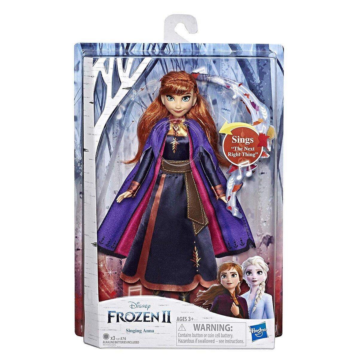 Hasbro Disney Frozen 2 Singende Anna Puppe