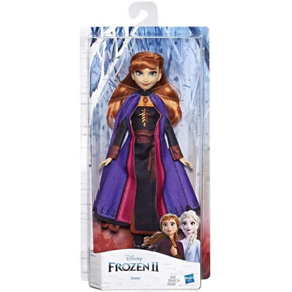 Hasbro Frozen 2 Anna mit langem rotem Haar und Outfit