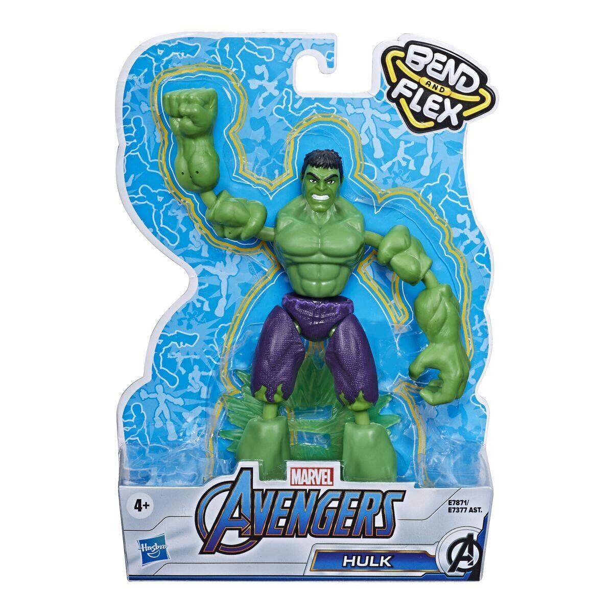 Hasbro Marvel Avengers Bend And Flex Action-Figur, 15 cm, 1 Stück, sortiert