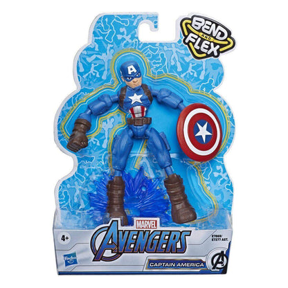 Hasbro Marvel Avengers Bend And Flex Action-Figur, 15 cm, 1 Stück, sortiert