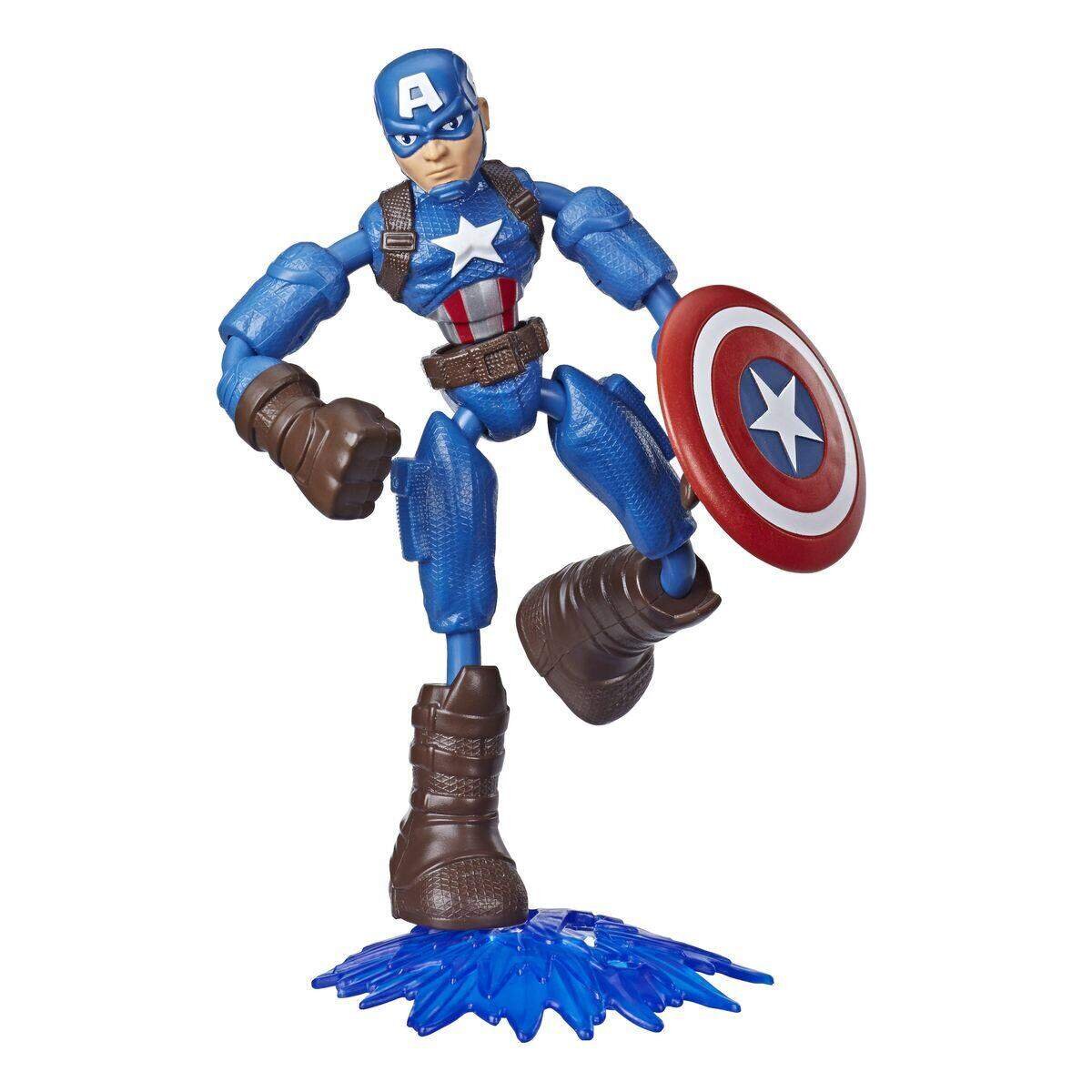 Hasbro Marvel Avengers Bend And Flex Action-Figur, 15 cm, 1 Stück, sortiert