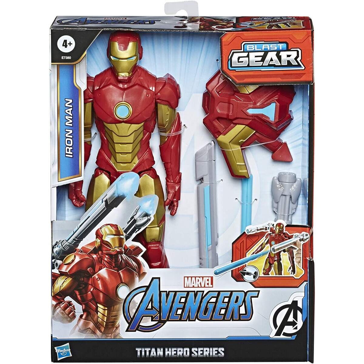Hasbro Marvel Avengers Titan Hero Serie Blast Gear Iron Man