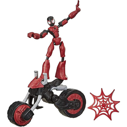 Hasbro Marvel Bend and Flex Flex Rider Spiderman