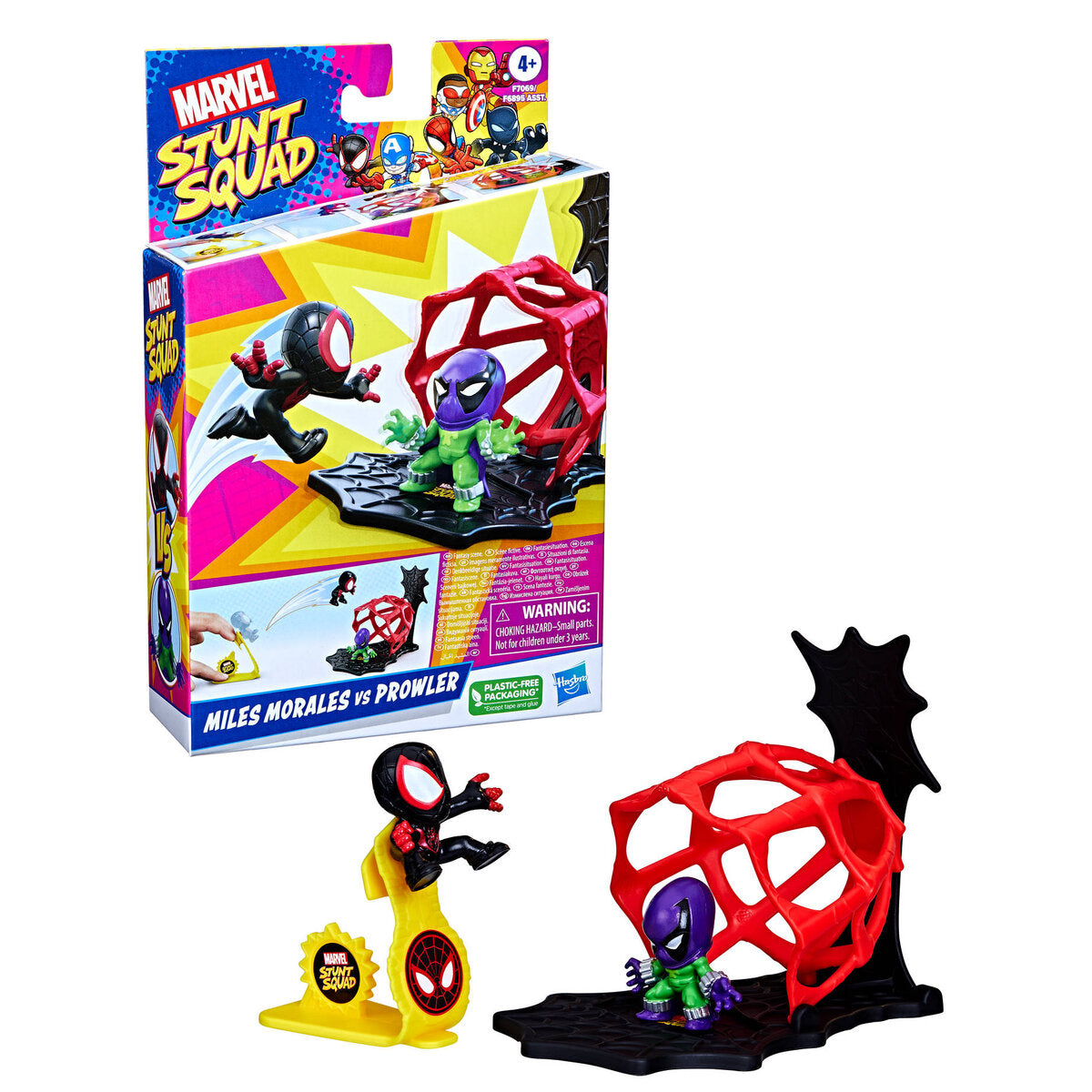Hasbro Marvel Stunt Squad Helden gegen Schurken, 1 Set, 5-fach sortiert
