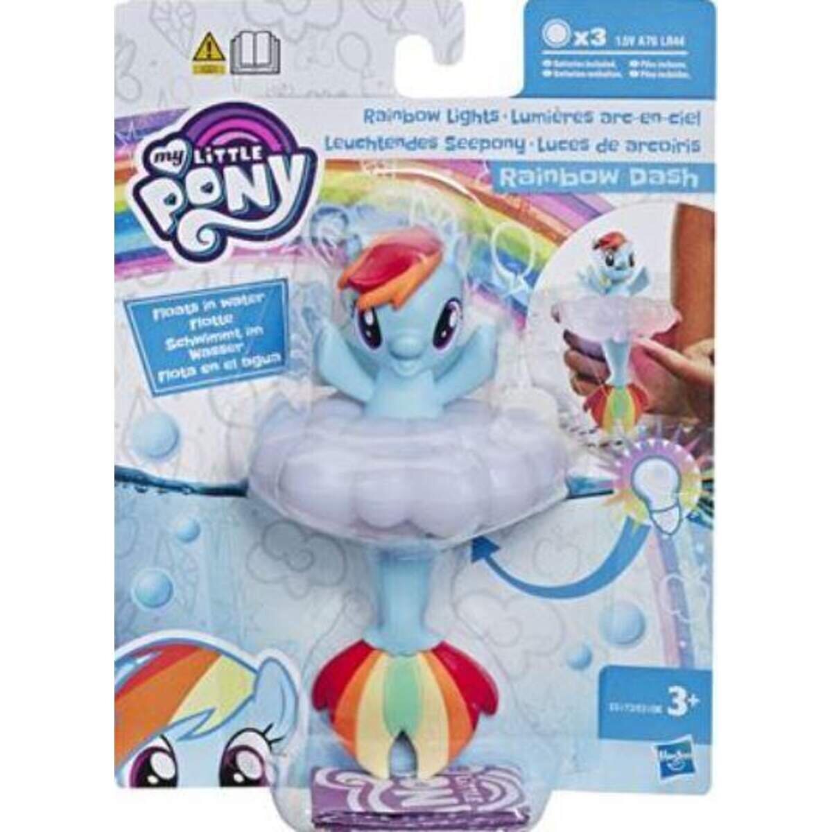 Hasbro My Little Pony Leuchtende Seeponys, 1 Stück, 2-fach sortiert