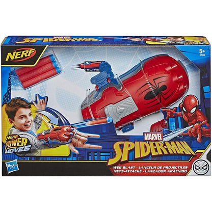 Hasbro Nerf Power Moves Marvel Spider-Man Netz-Attacke