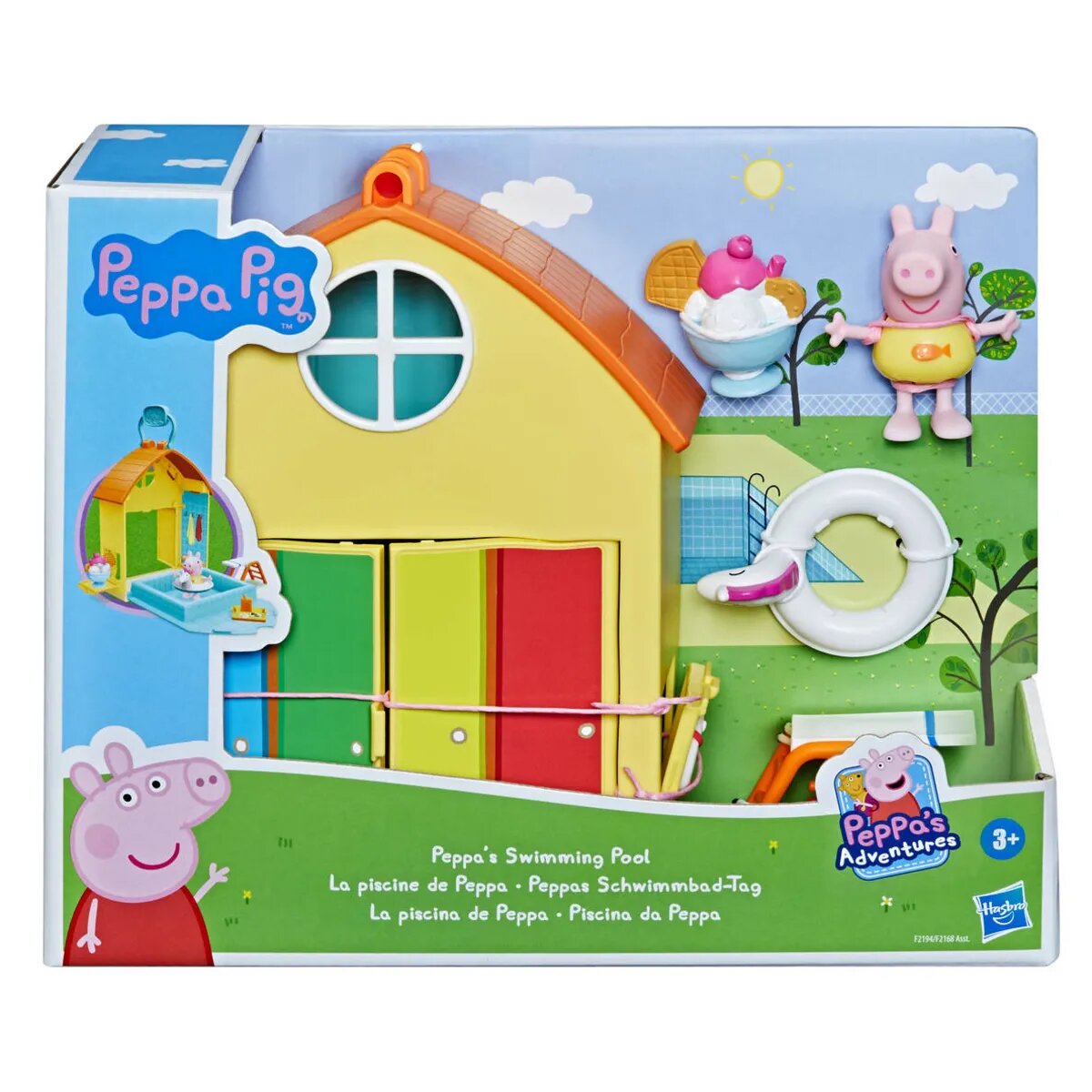 Hasbro Peppa Pig Peppas Schwimmbad-Tag
