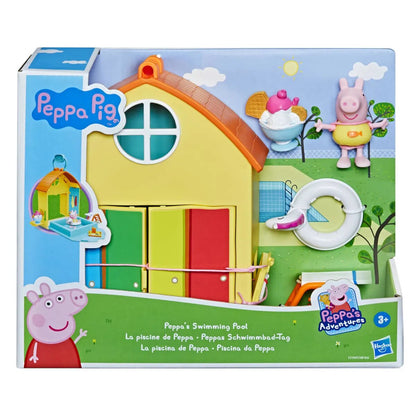 Hasbro Peppa Pig Peppas Schwimmbad-Tag