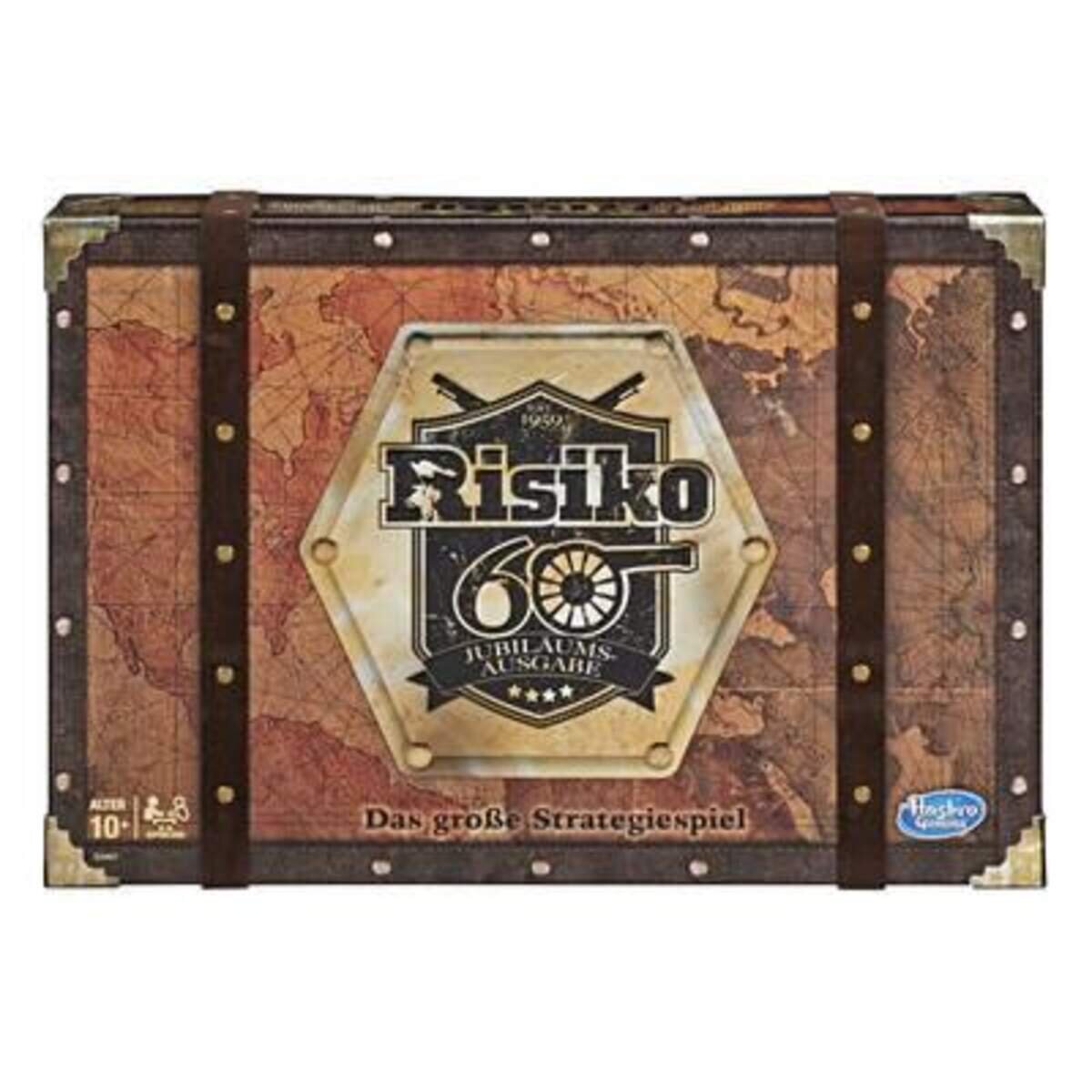 Hasbro Risiko 60 Jahre Edition, Gesellschaftsspiel