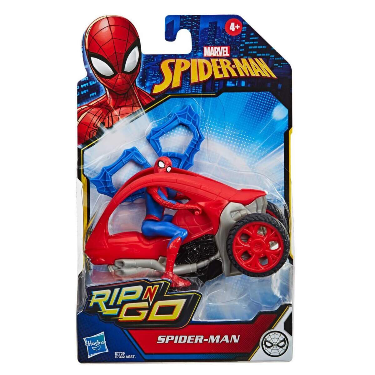Hasbro Spider-Man Rip and Go Fahrzeug