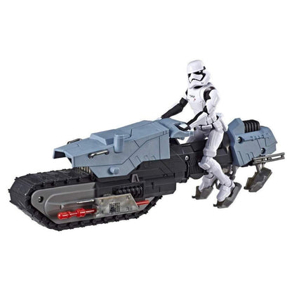 Hasbro Star Wars Galaxy of Adventures Fahrer und Treadspeeder 12,5 cm