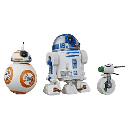 Hasbro Star Wars R2-D2, BB-8, D-O Action-Figur Set, 12,5 cm