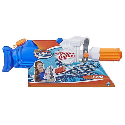 Hasbro Super Soaker Hydra, Wasserpistole mit ca. 1,9 Liter Wassertank