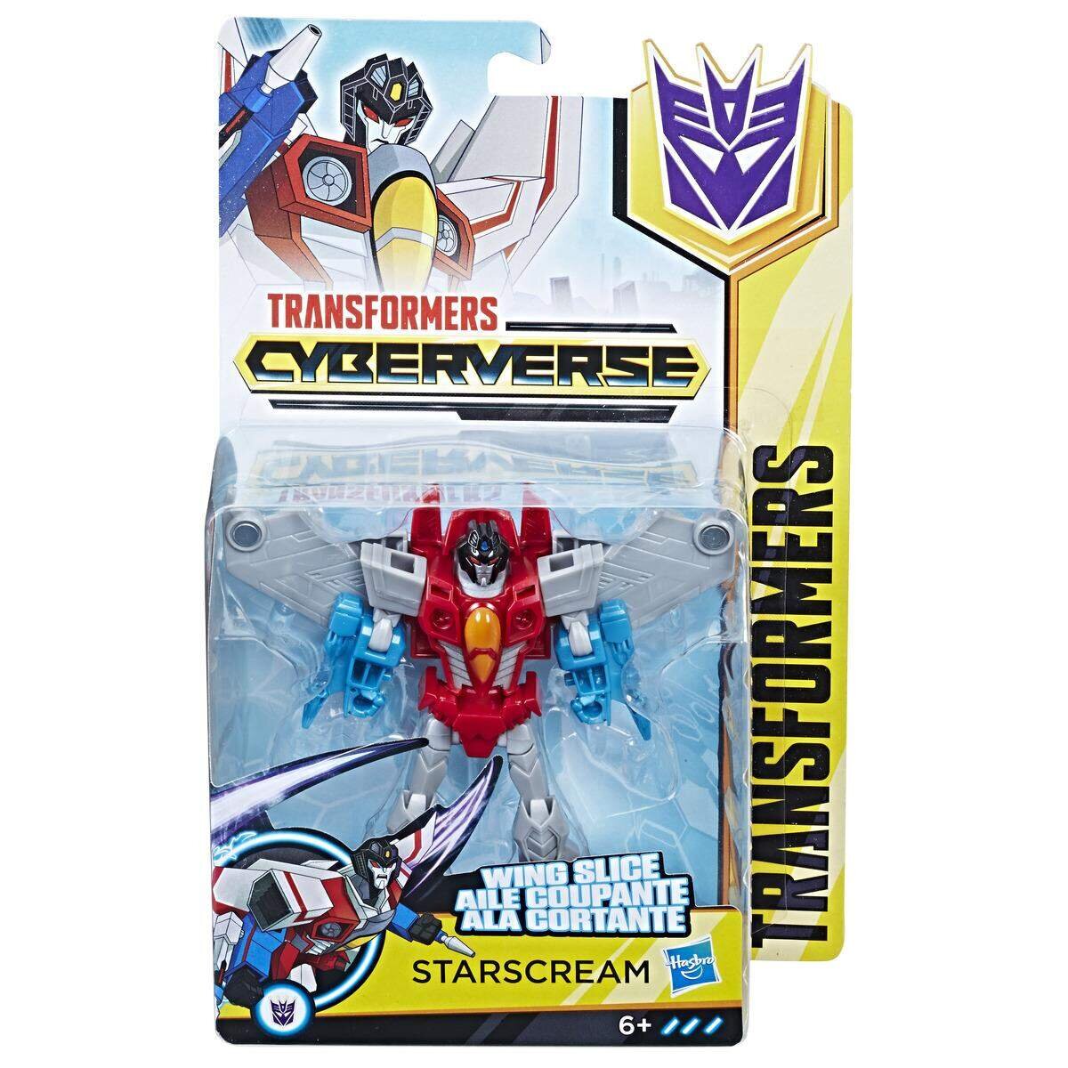 Hasbro Transformers Cyberverse Action Attackers Warrior Figur, sortiert