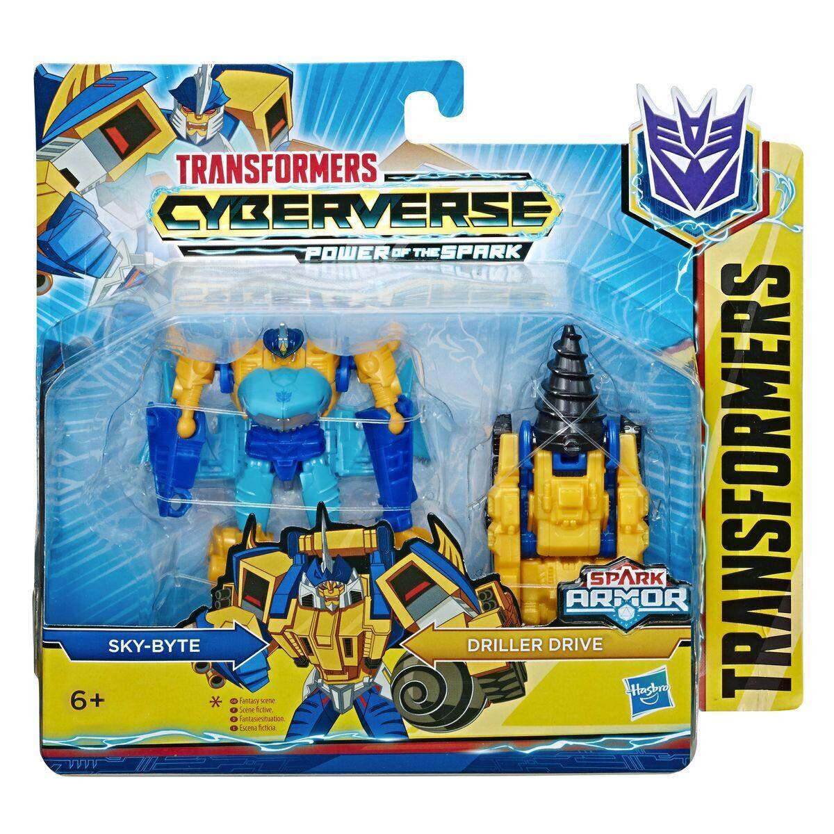 Hasbro Transformers Cyberverse Spark Armor Battle Figur, sortiert