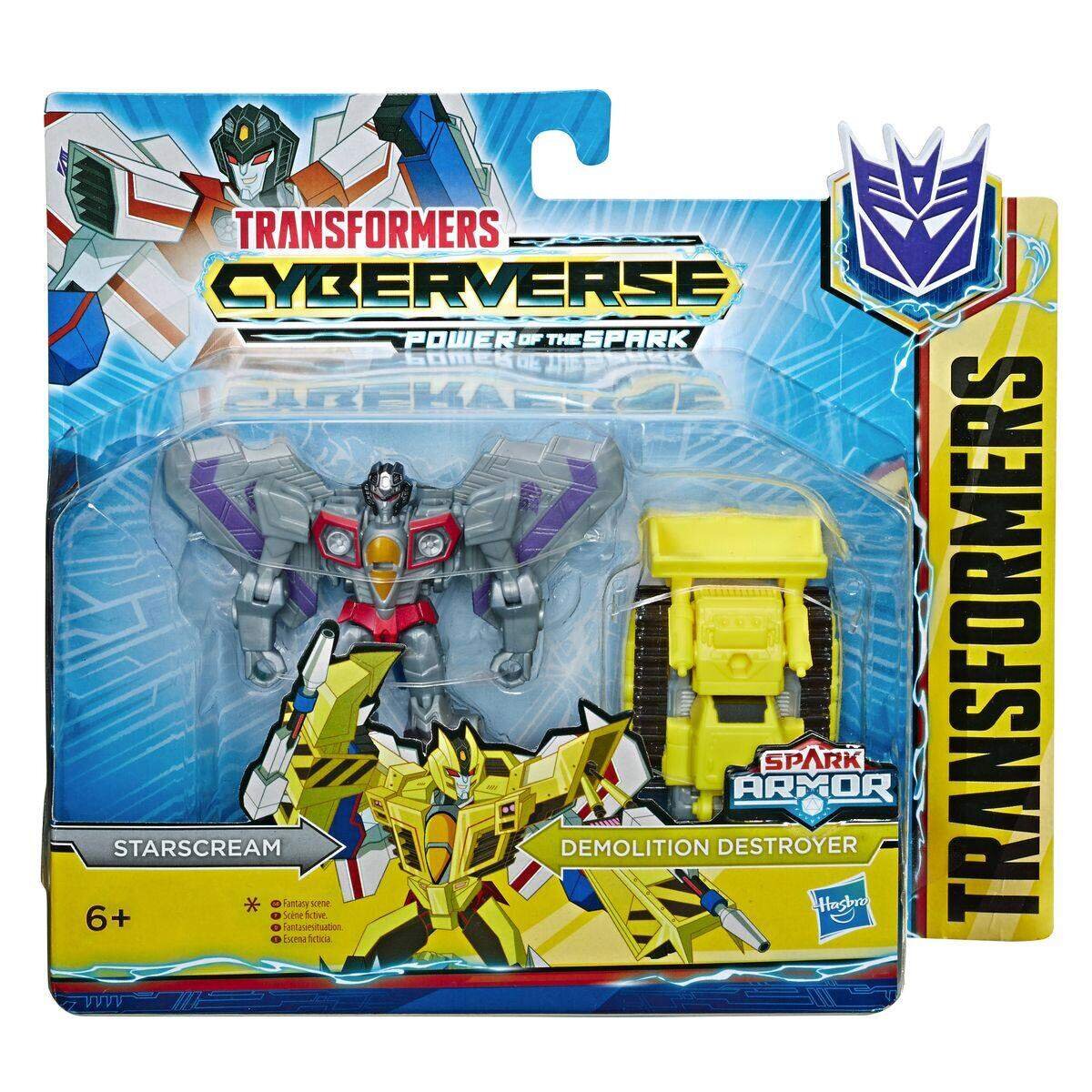 Hasbro Transformers Cyberverse Spark Armor Battle Figur, sortiert