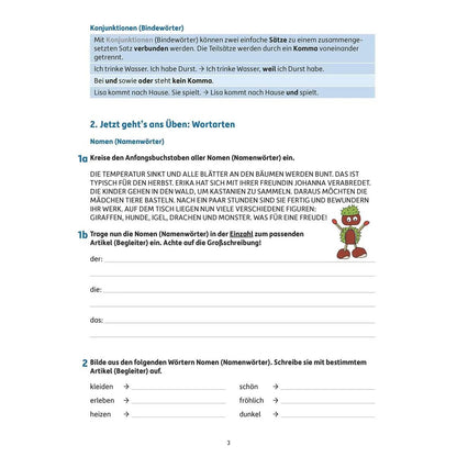 Hauschka Verlag Fit zum Übertritt - Deutsch 4. Klasse, A4- Heft