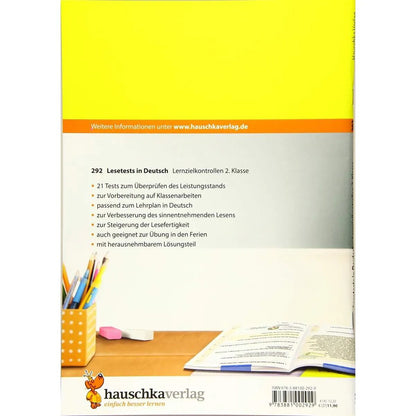 Hauschka Verlag Lesetests in Deutsch - Lernzielkontrollen 2. Klasse