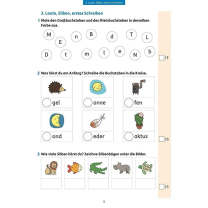 Hauschka Verlag Tests in Deutsch - Lernzielkontrollen 1. Klasse