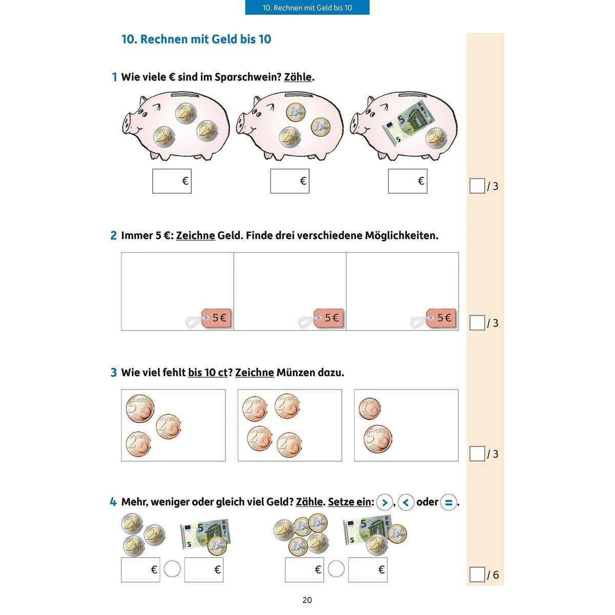 Hauschka Verlag Tests in Mathe - Lernzielkontrollen 1. Klasse