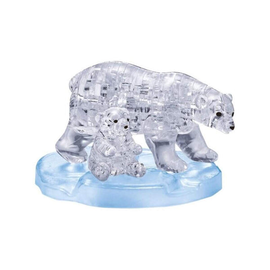 HCM Kinzel Crystal Puzzle - Eisbärenpaar