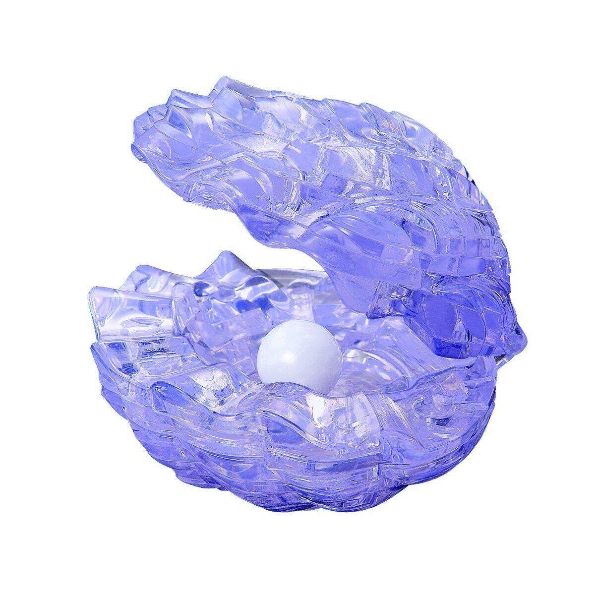 HCM Kinzel Crystal Puzzle Muschel, 48 Teile