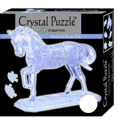 HCM Kinzel Crystal Puzzle - Pferd Transparent