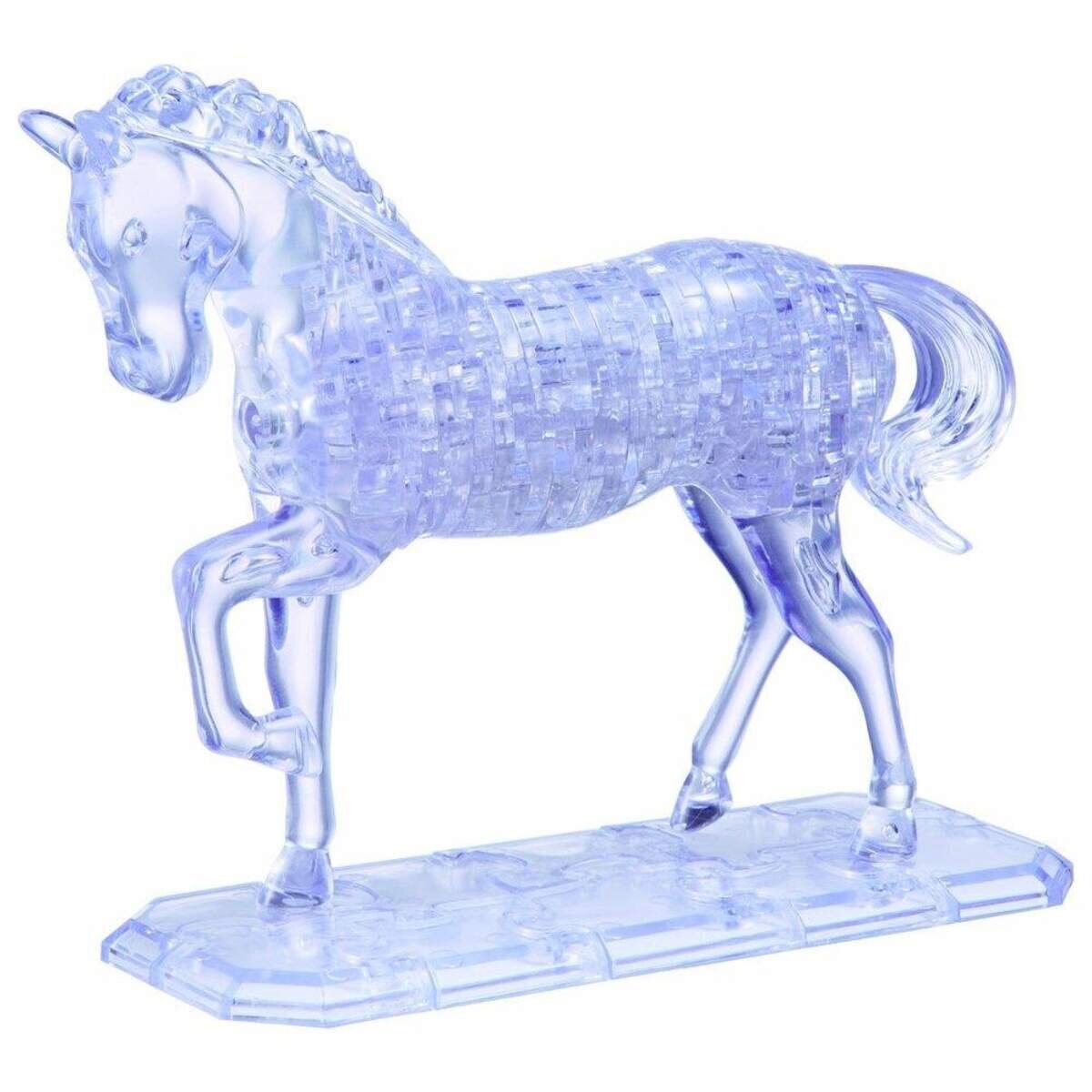 HCM Kinzel Crystal Puzzle - Pferd Transparent